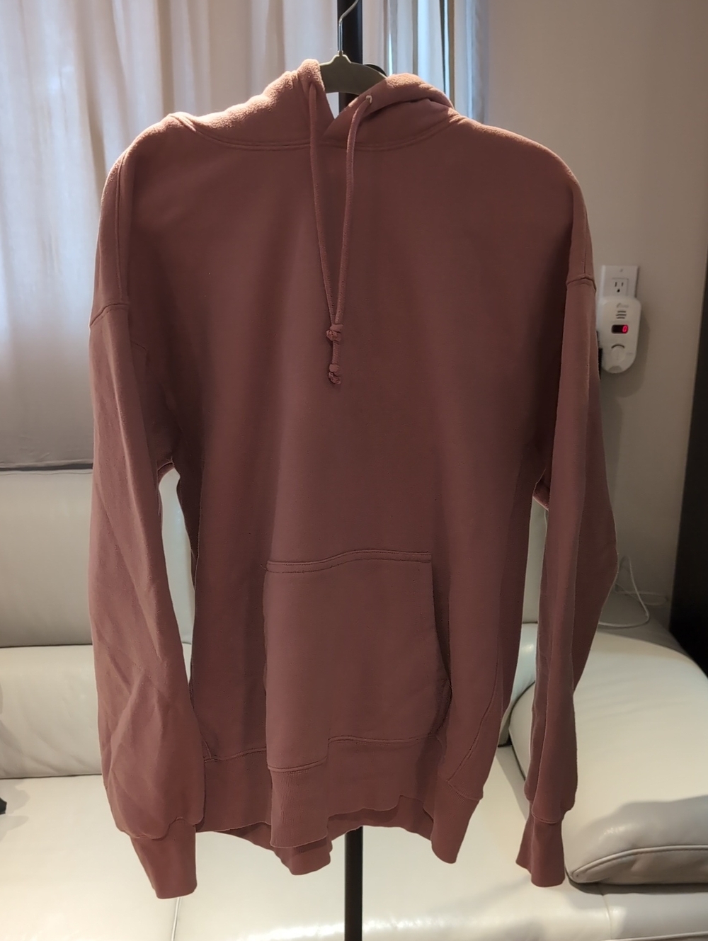 TNA Sweatfleece Mauve Pullover Hoodie